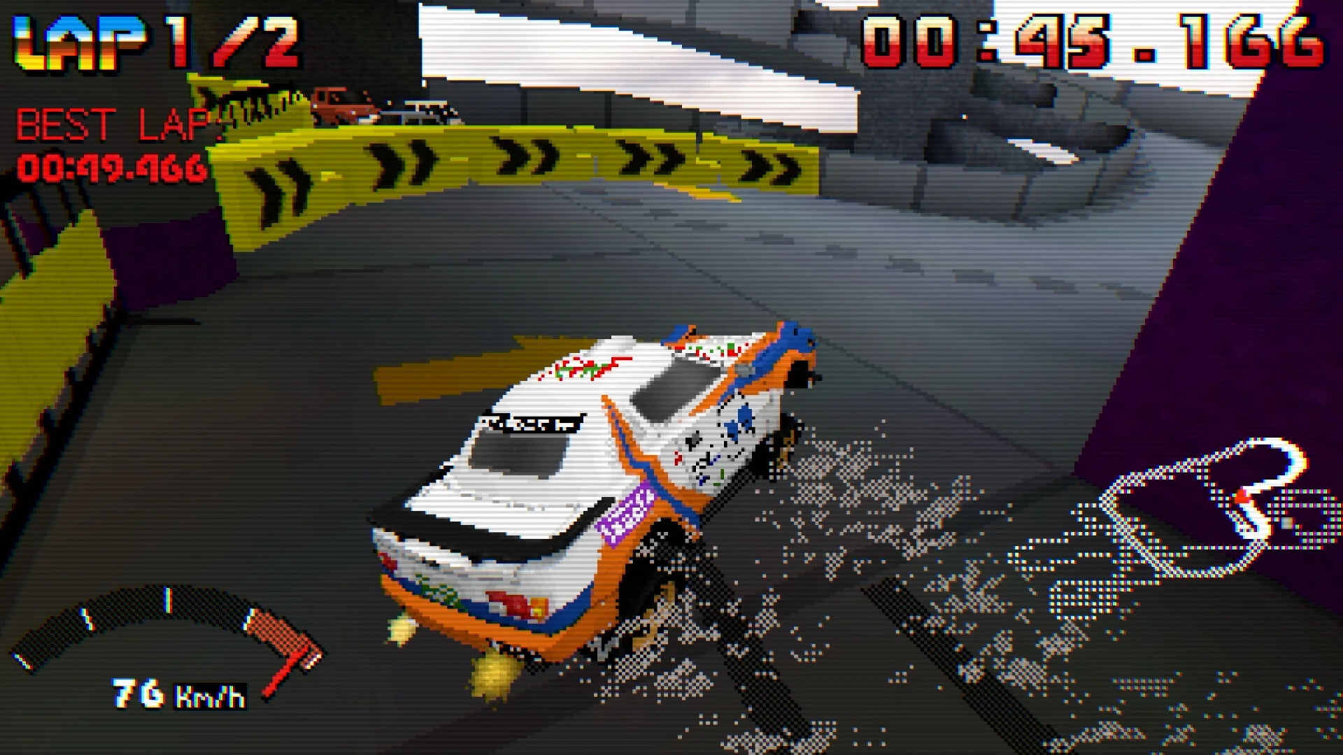 Parking Garage Rally Circuit – offizieller Screenshot